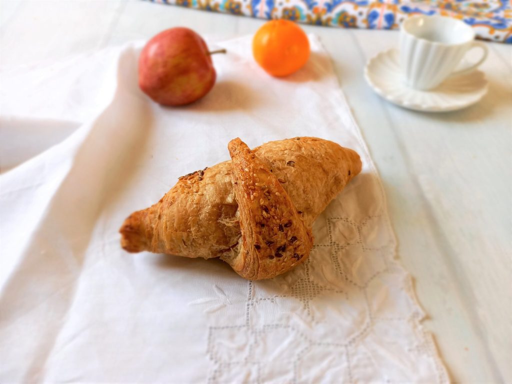 Meus croissants fáceis multigrãos