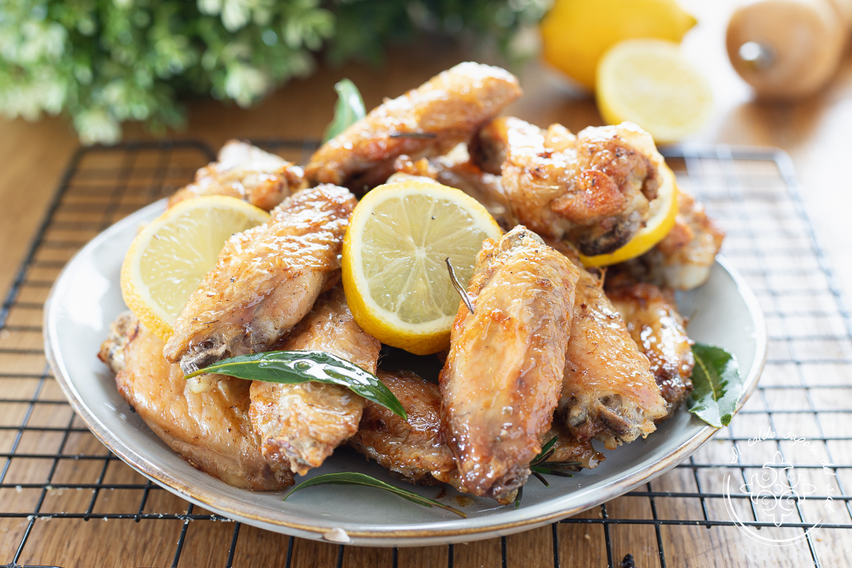 Asas de frango na air fryer