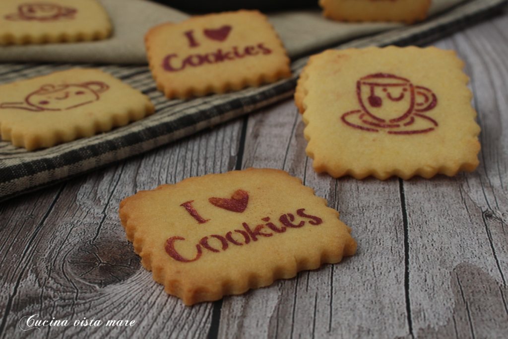 Biscoitos de limão desenhados Cozinha vista mar