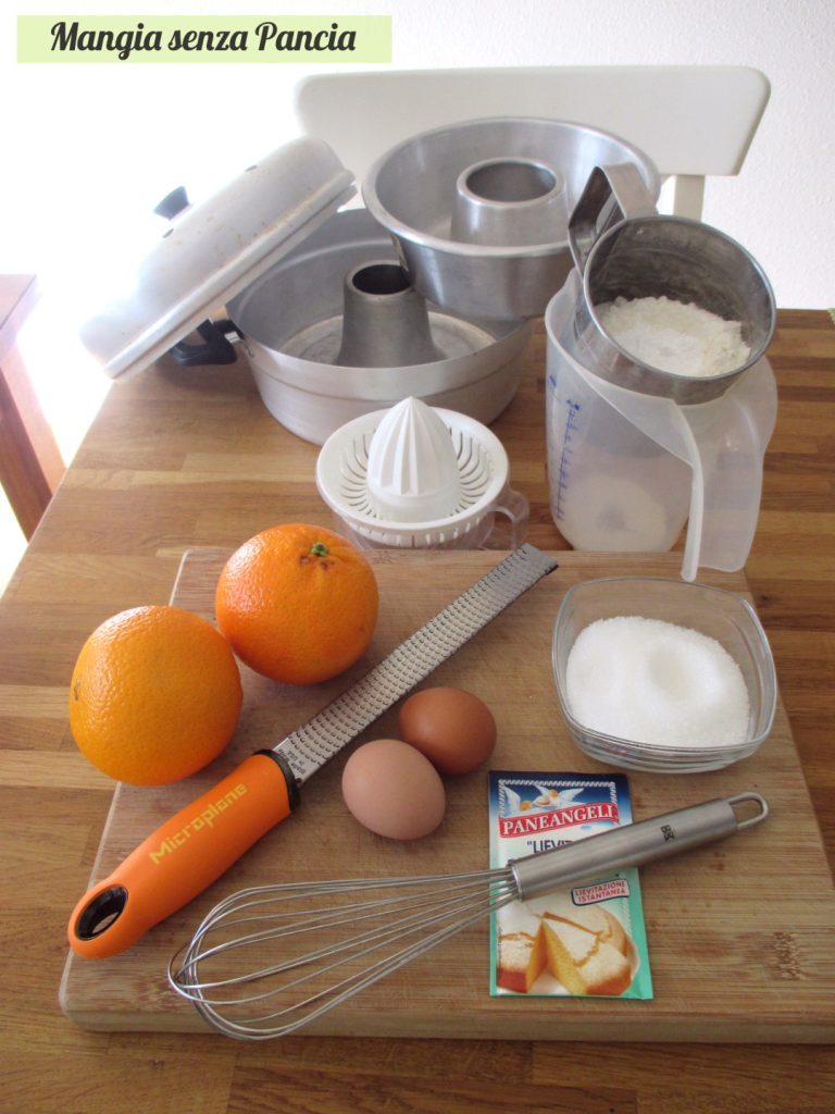 Bolo de Laranja Leve na Panela Versilia, Mangia senza Pancia