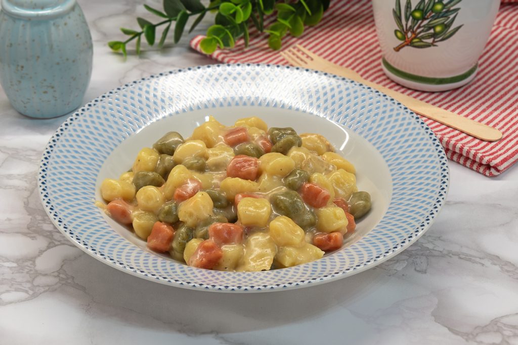 Nhoquinhos na frigideira com taleggio