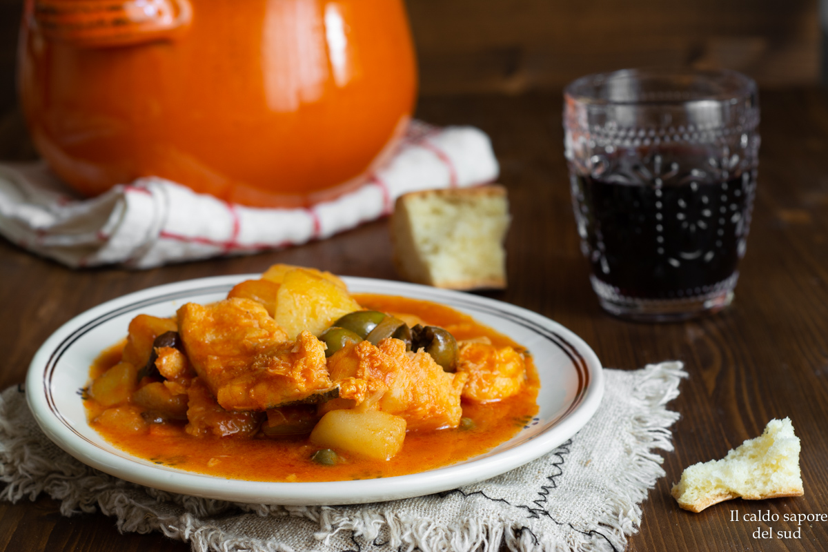 Bacalhau à ghiotta à catanesa