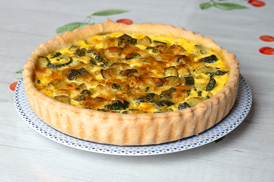 Torta salgada de abobrinha