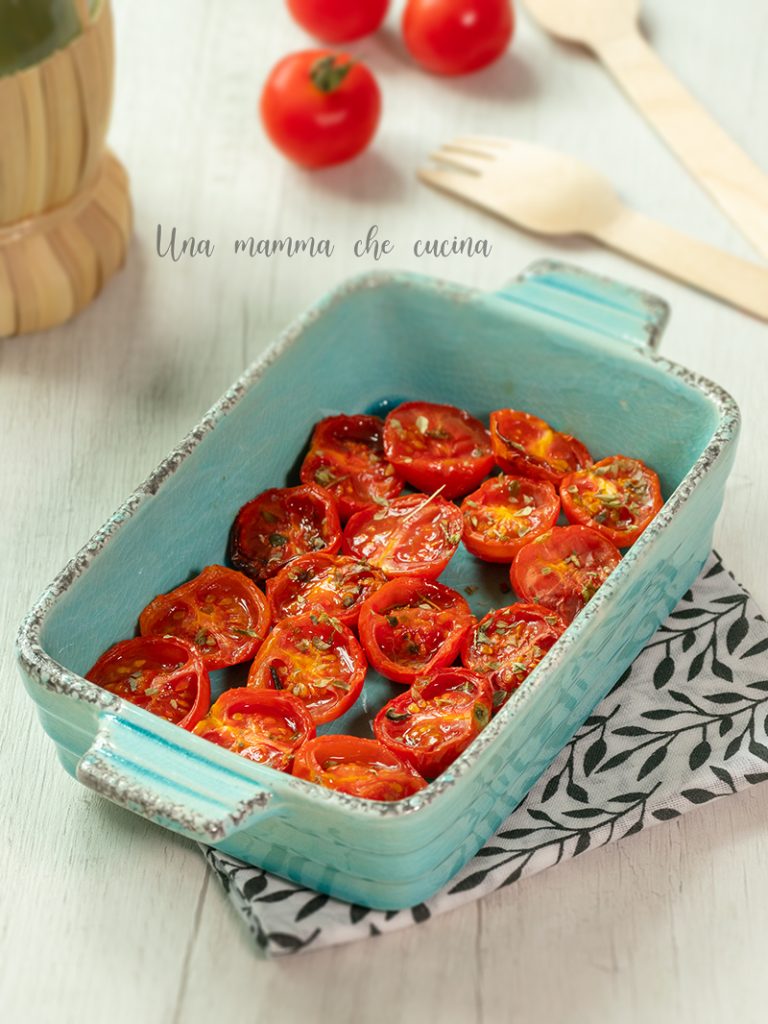 Tomatinhos confit na fritadeira elétrica