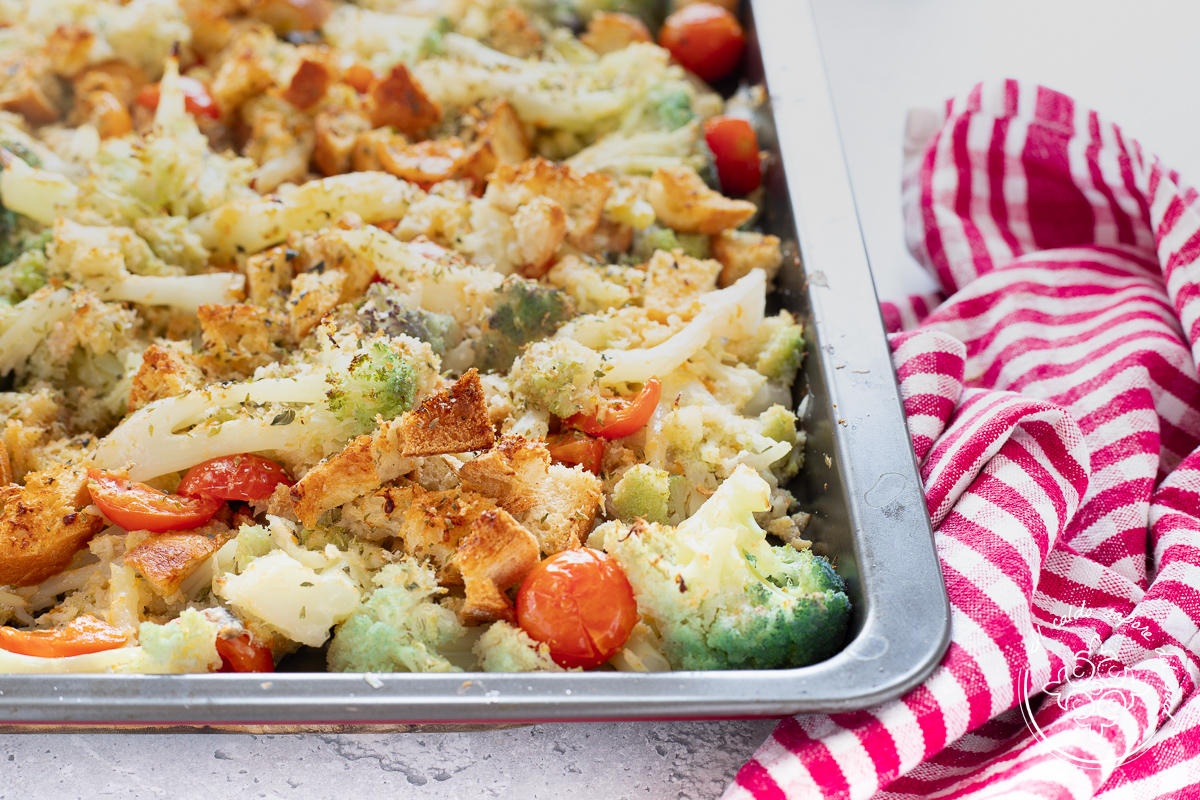 Couve-flor gratinada à siciliana