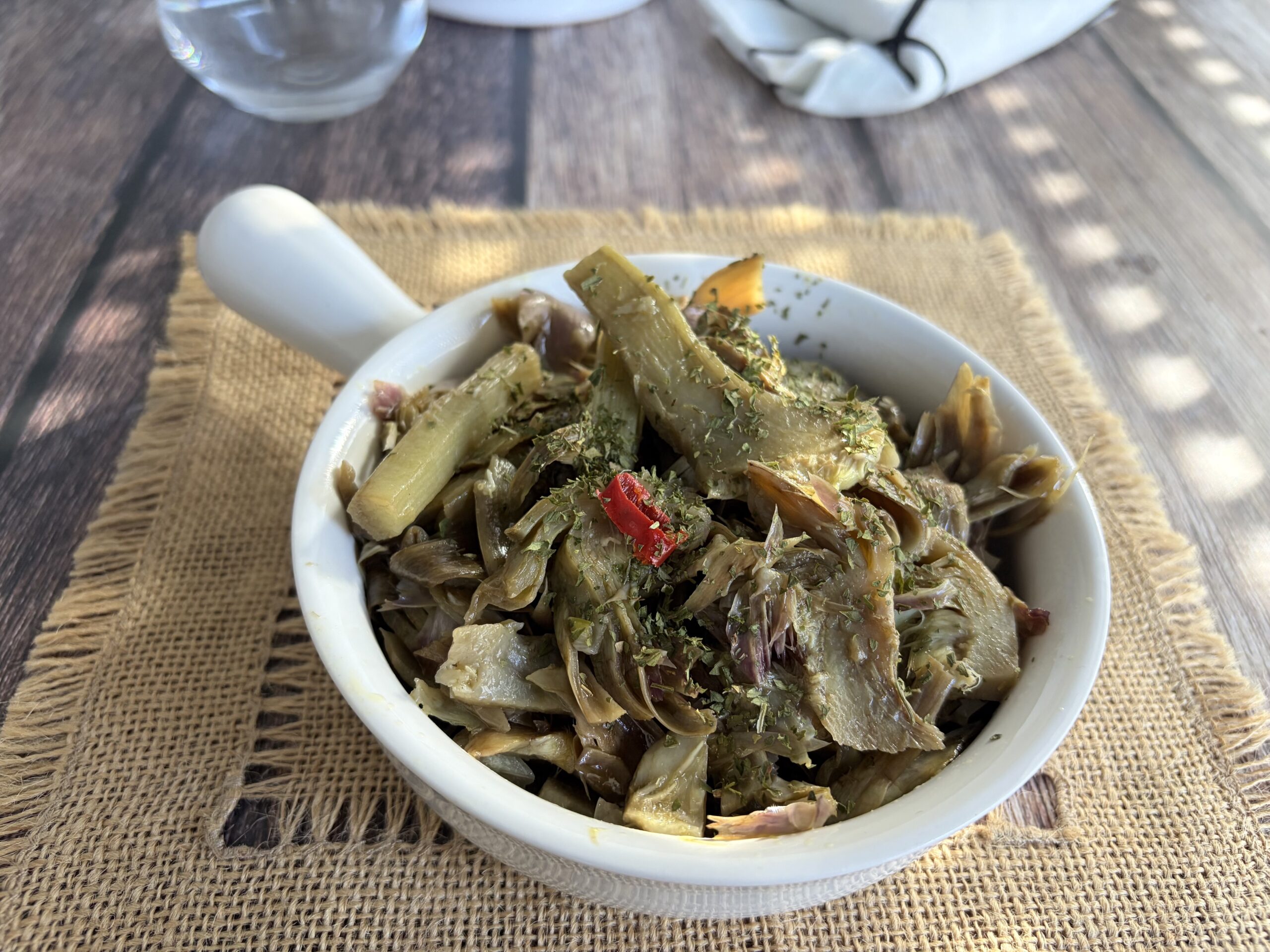 Alcachofras na panela macias e saborosas