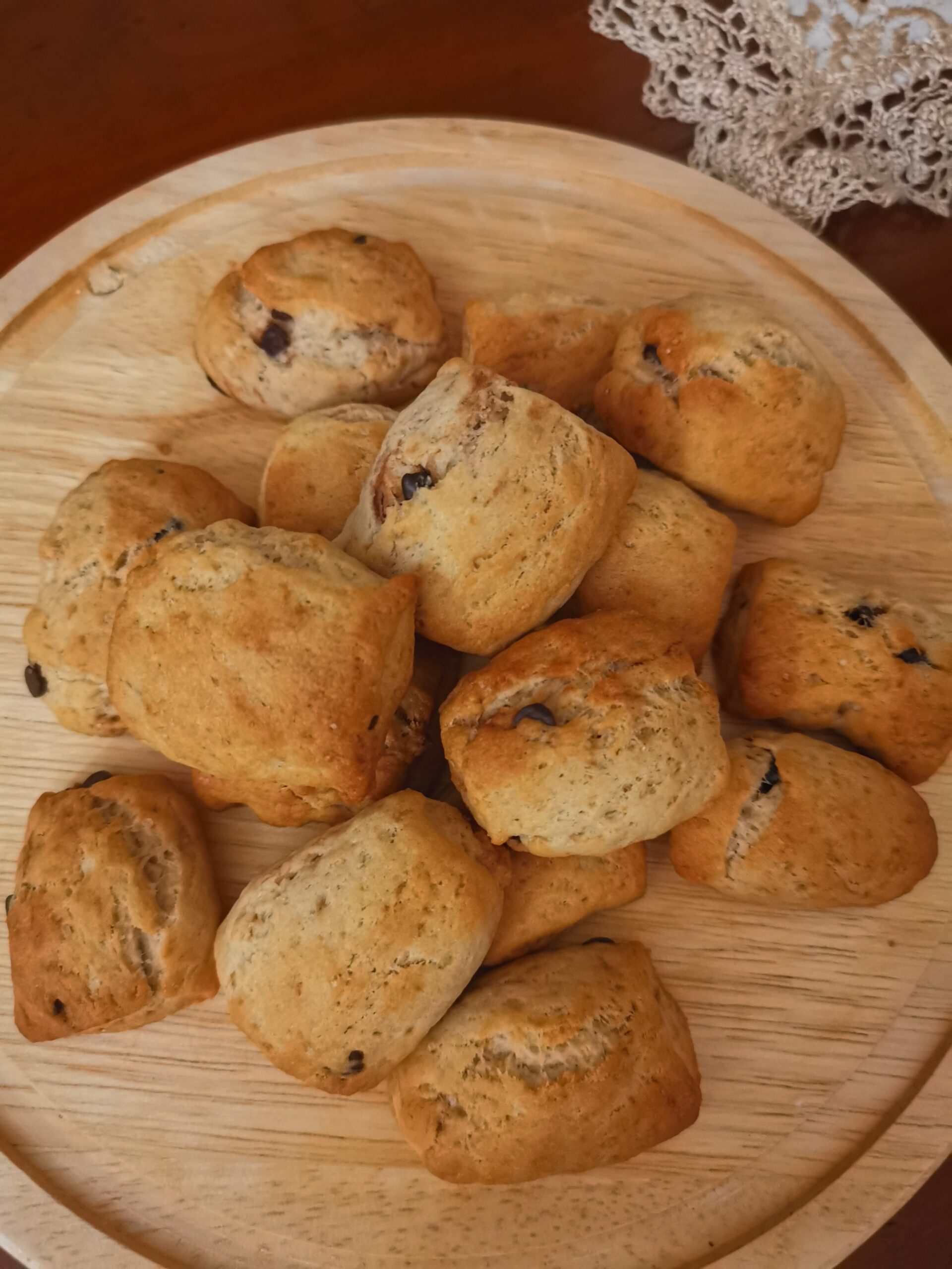 Biscoitos em forma de palito sem ovos