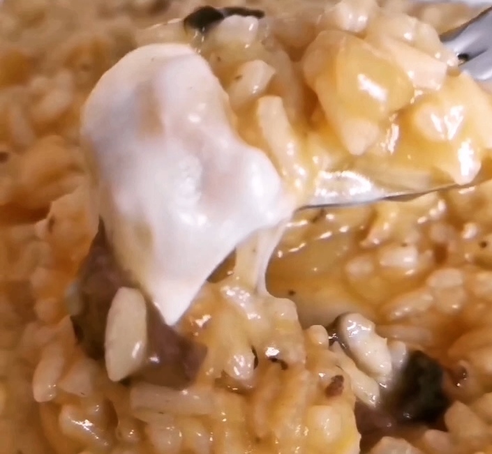 Risoto de legumes e champignon