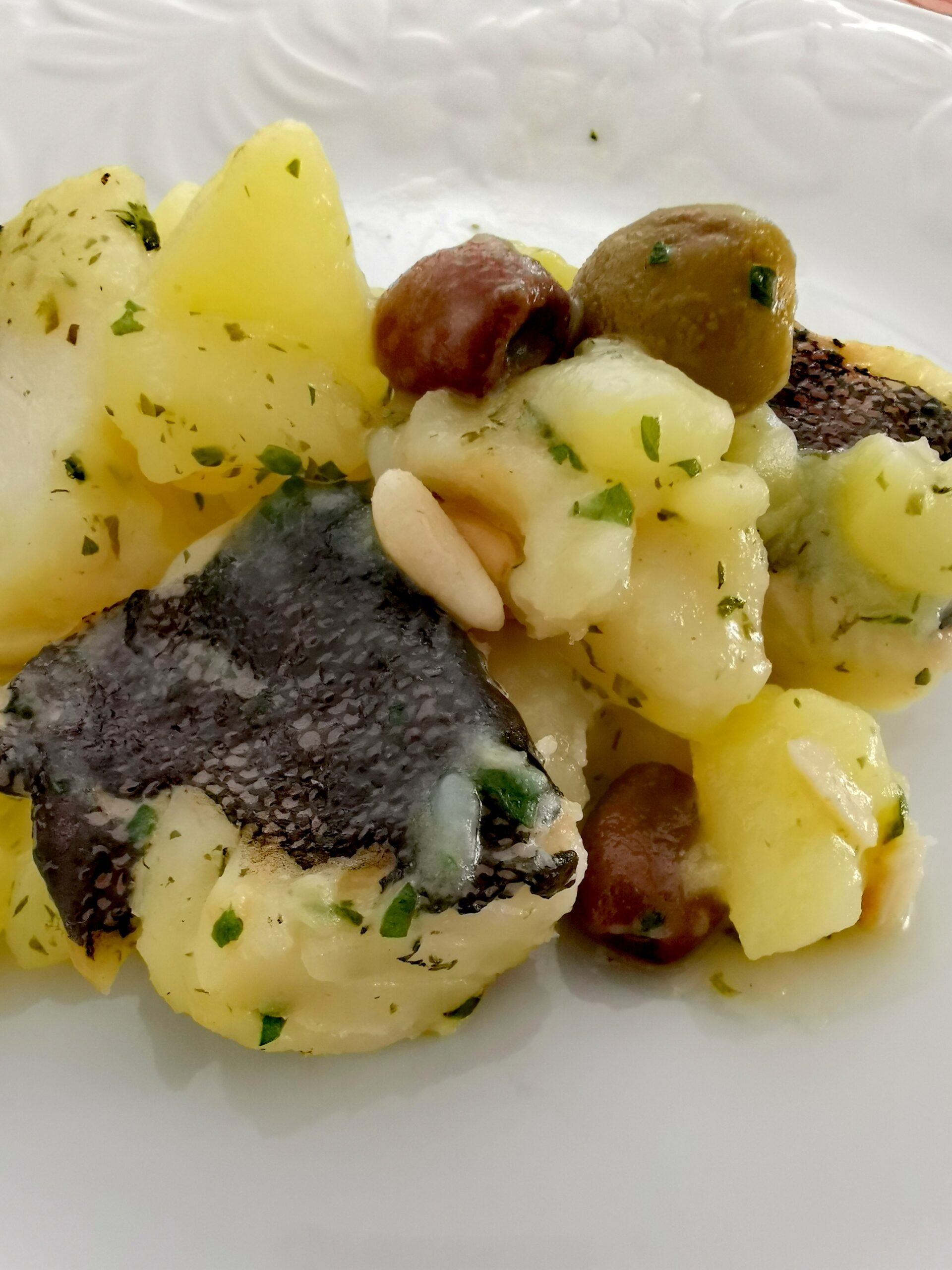 Bacalhau ao verde com batatas