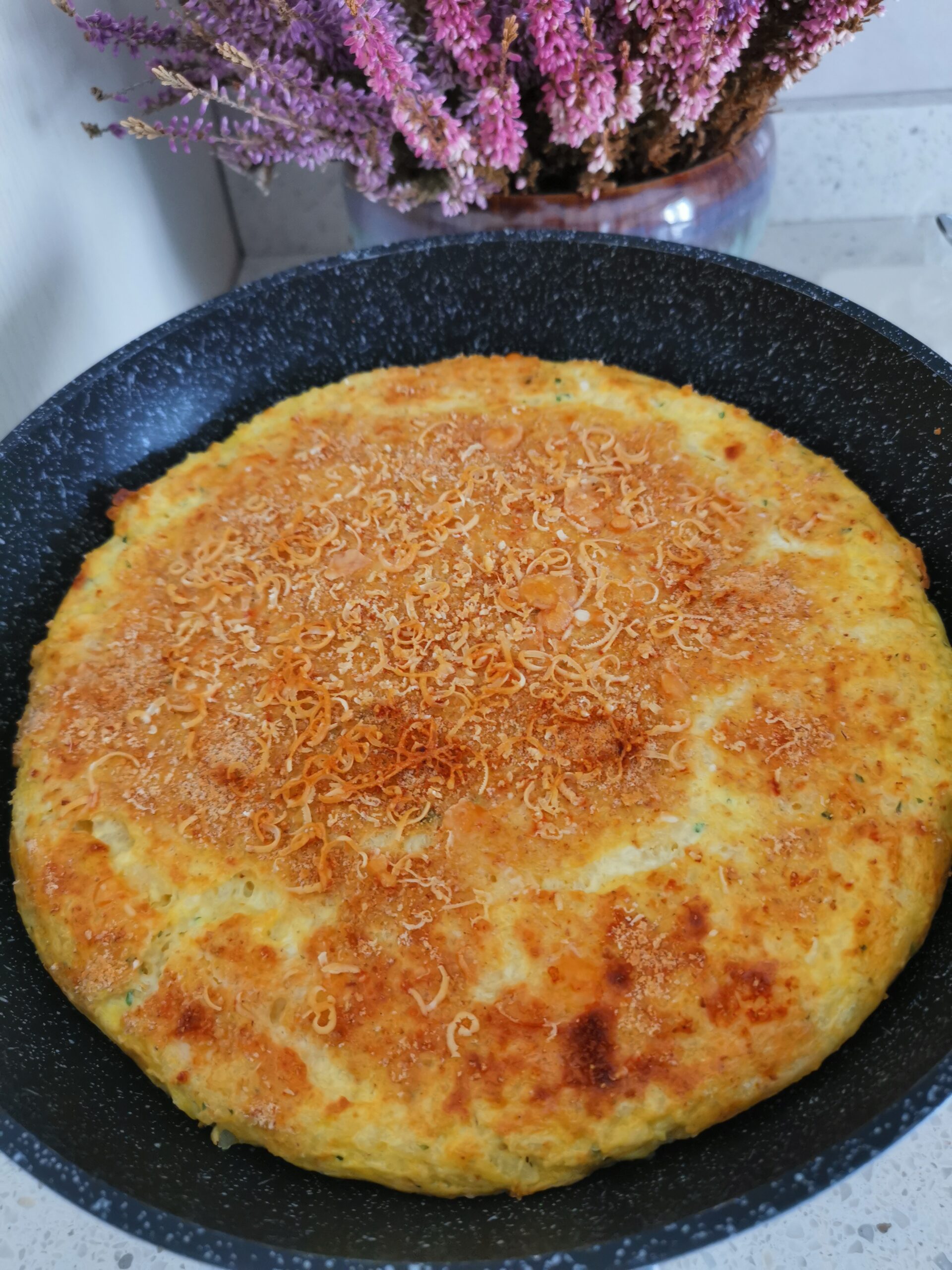 Omelete de arroz