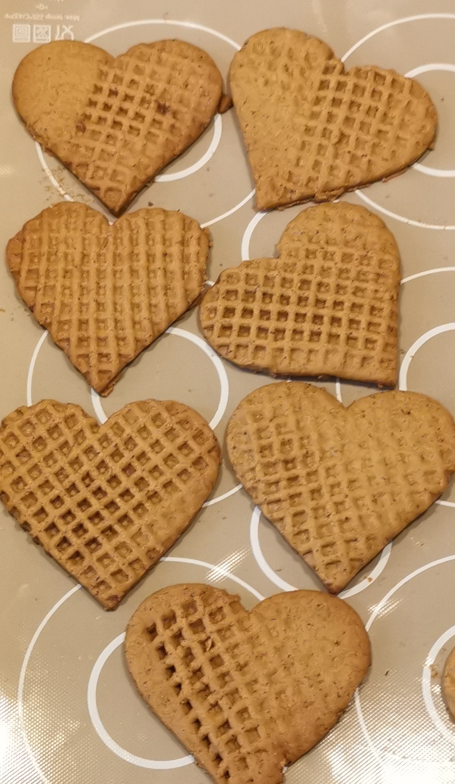 Biscoitos de trigo sarraceno e café