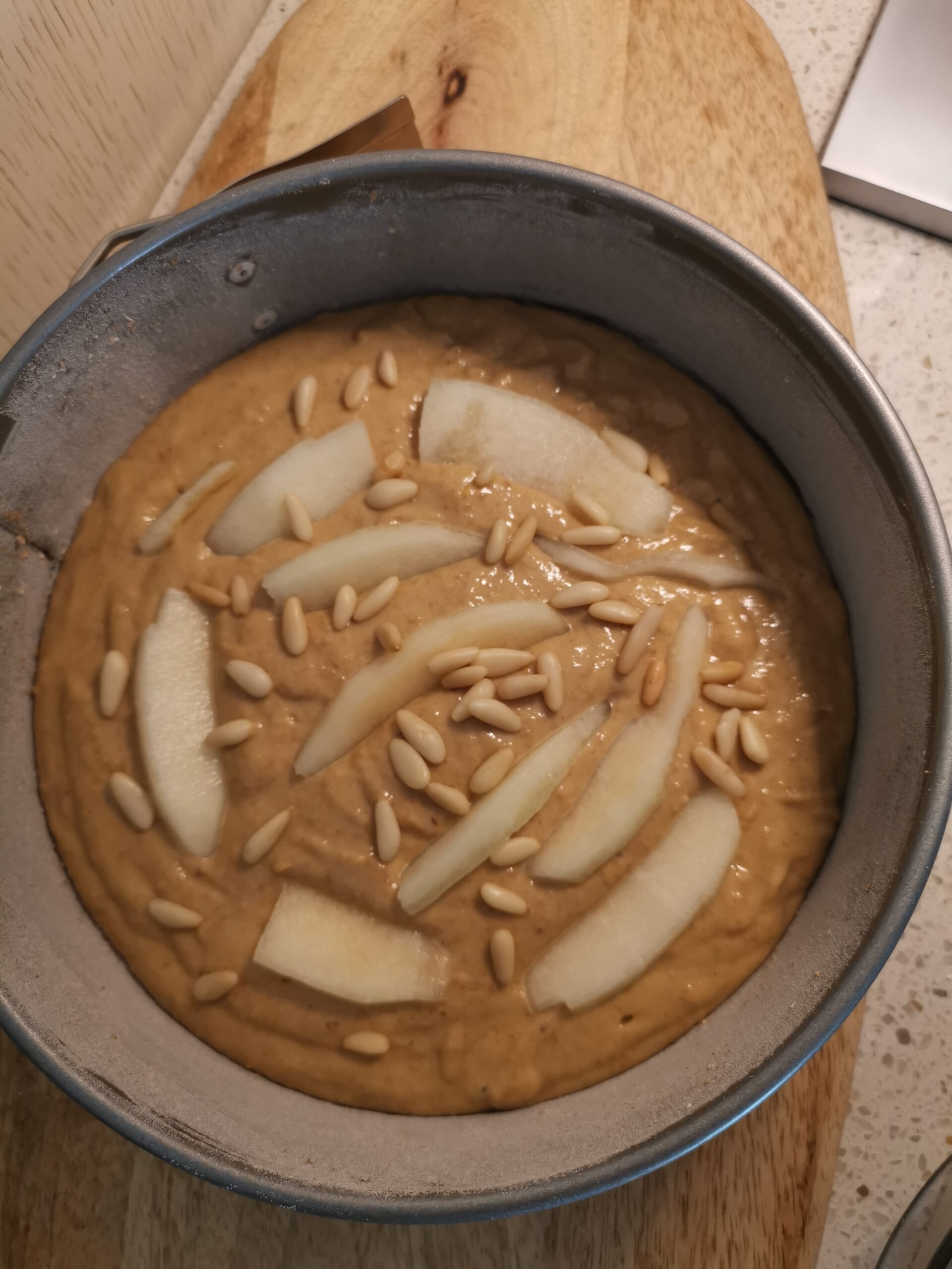 Bolo de melão branco