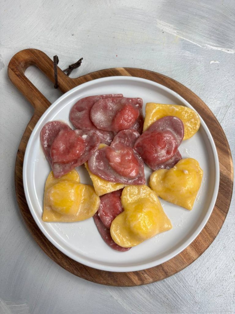 Ravioli ricotta e parmigiano