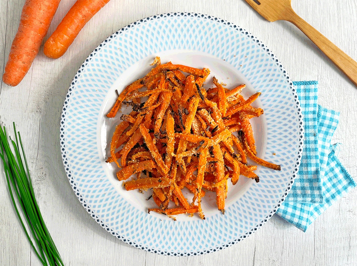 Palitinhos de cenoura na air fryer