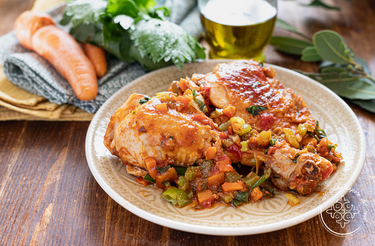 Frango alla cacciatora – receita