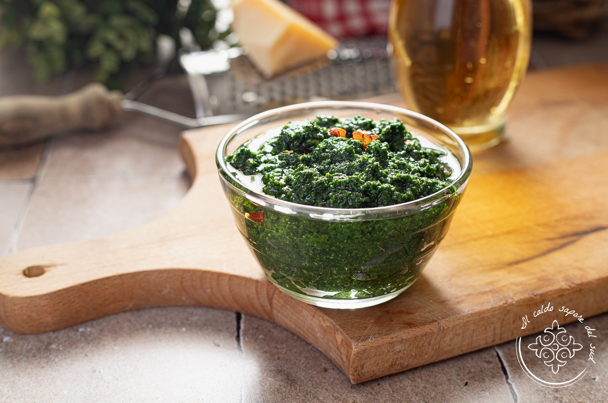 Pesto de couve negra