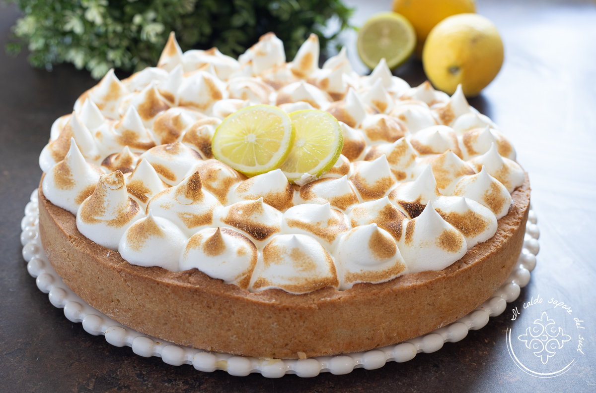 Torta de merengue de limão