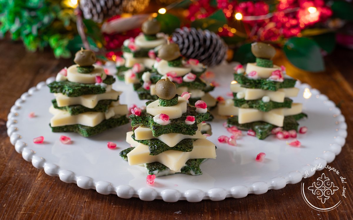 Árvorezinhas de Natal – aperitivos rápidos