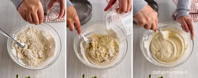 Massa das sfince da Imaculada com batatas antes da fritura 1