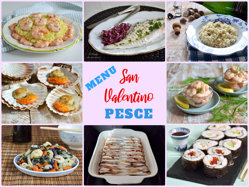 Menu Dia dos Namorados de Peixe