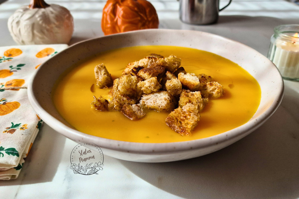 Não sabe o que cozinhar com Abóbora? Experimente este Creme cremoso!