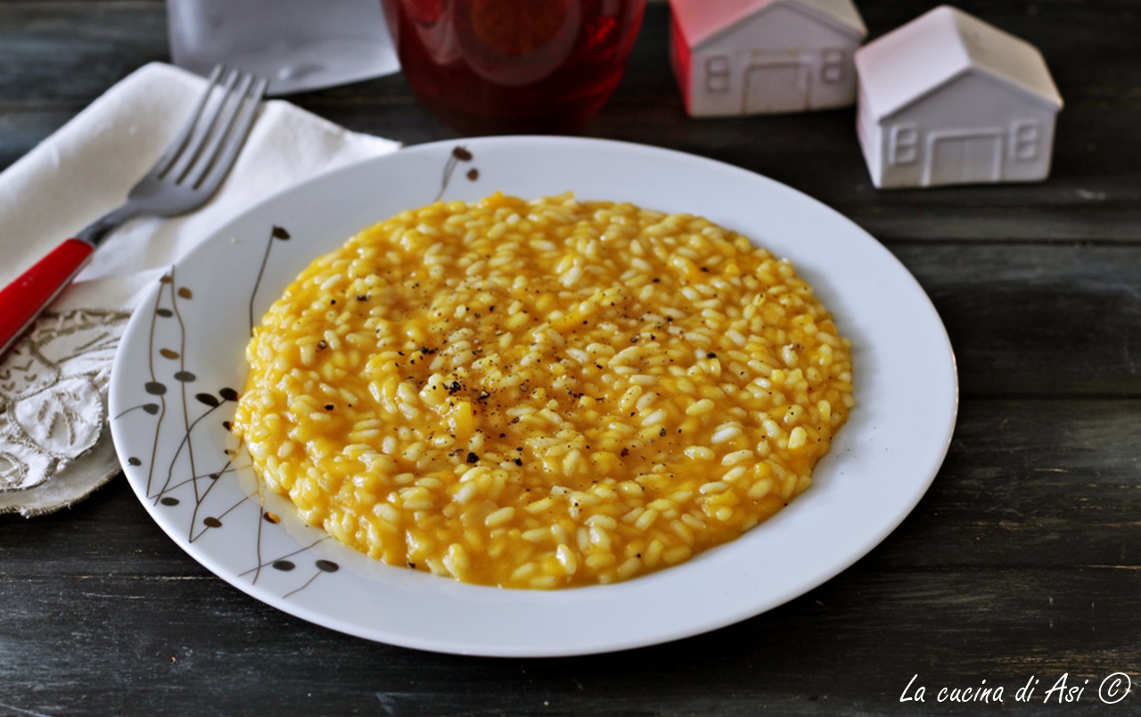 Risoto cremoso de abóbora