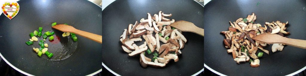 Omelete com vegetais à chinesa, Coma sem Barriga