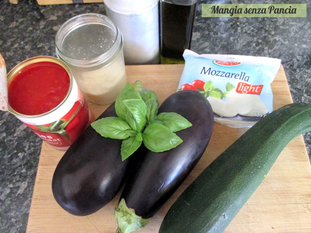 Parmigiana light na frigideira, Mangia senza Pancia
