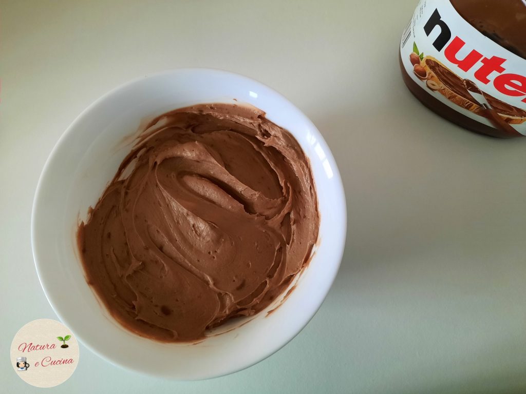 Creme de mascarpone e Nutella