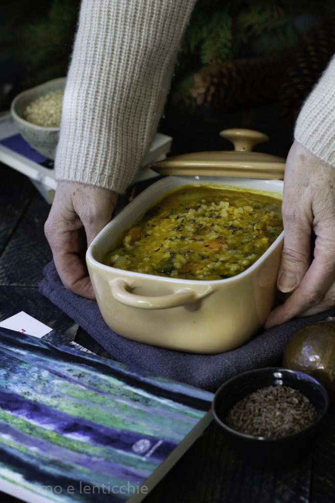 Sopa de cevada para Rigoni Stern