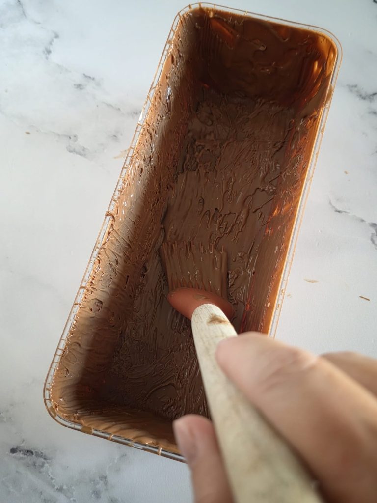 Torrone de chocolate com arroz tufado