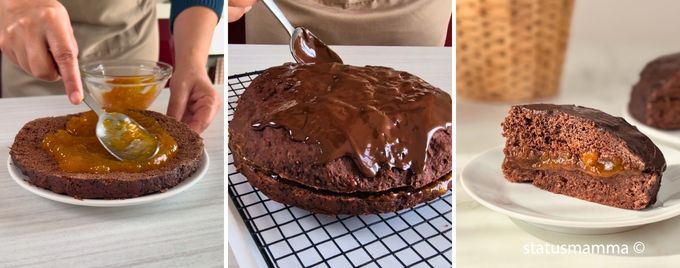 Torta Sacher Light 3