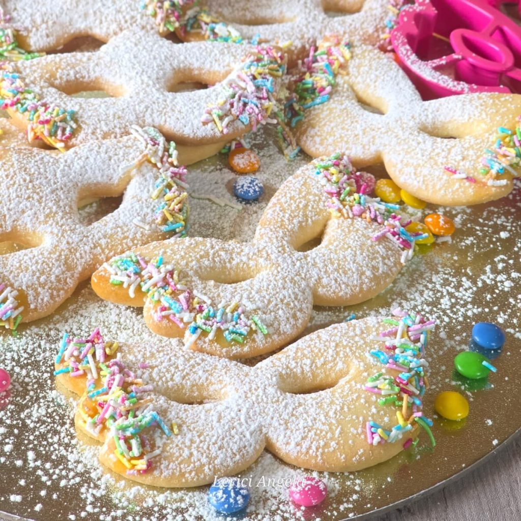 Máscaras de Carnaval de massa podre doce