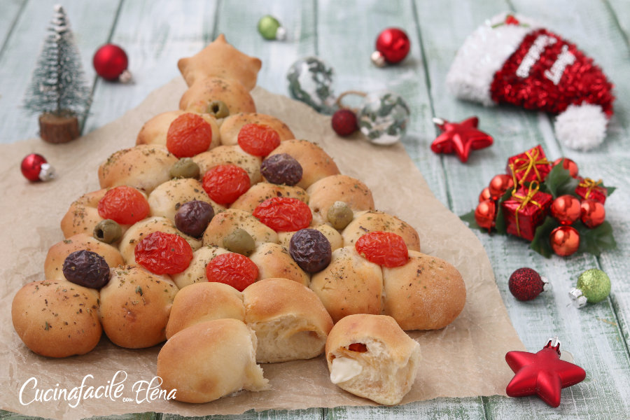 Árvore de Pãezinhos Recheados