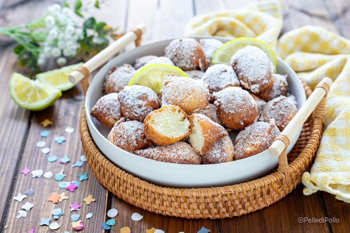 Bolinho de Carnaval sem ovos