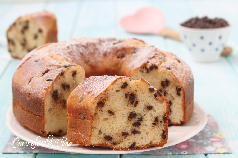 Bolo de Ricota com Gotas de Chocolate