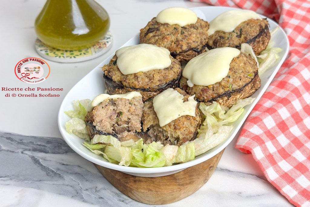 Receita de cogumelos recheados com carne