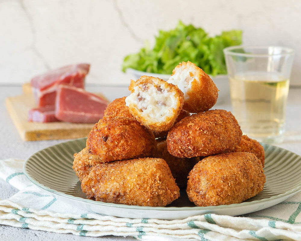 Croquetes de presunto ou croquetas de jamón