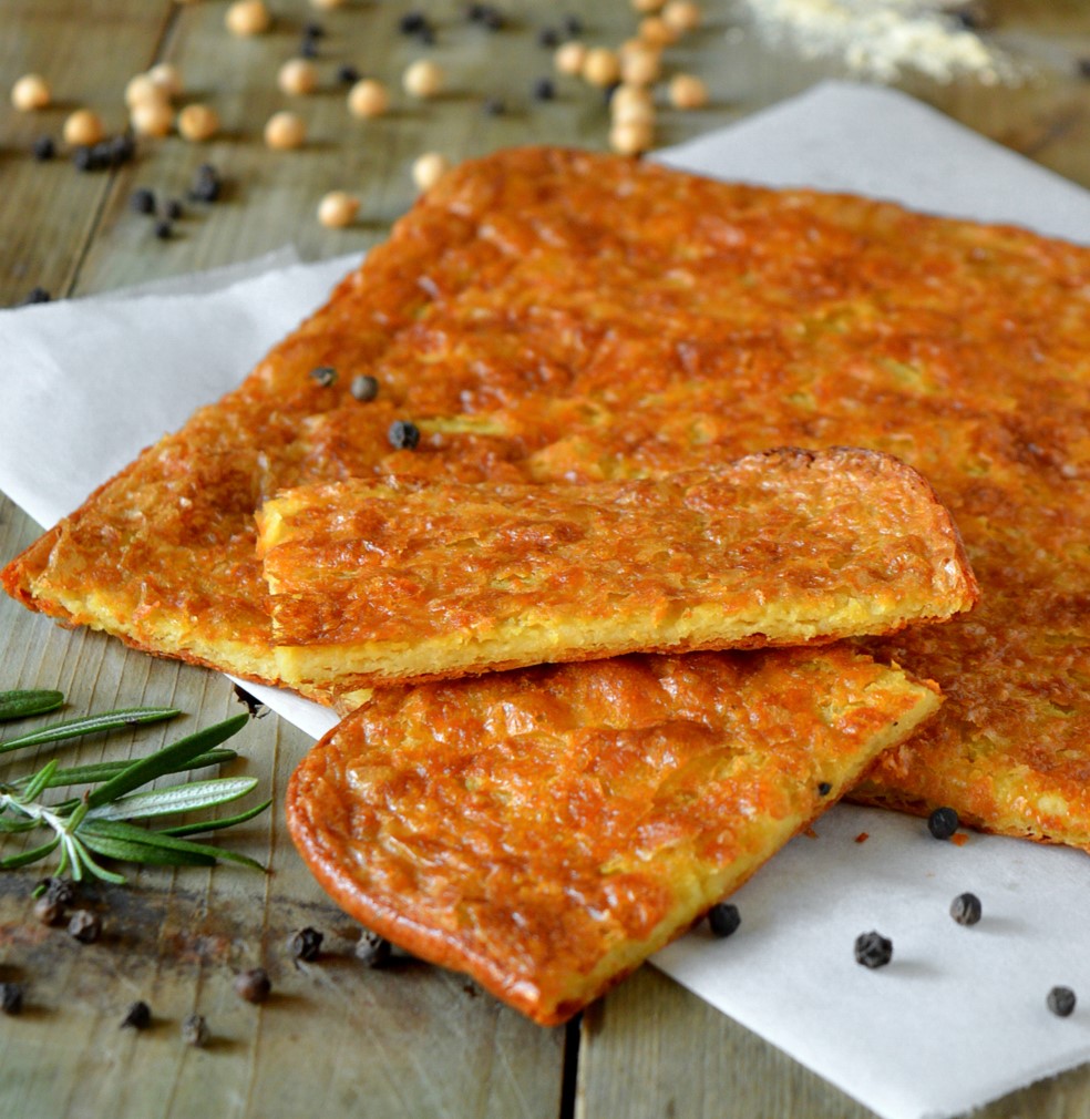 Farinata de grão-de-bico