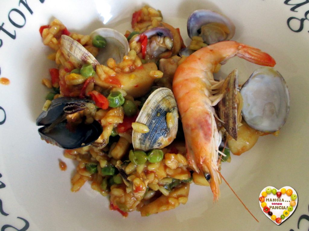 Paella de frutos do mar, Coma sem Barriga