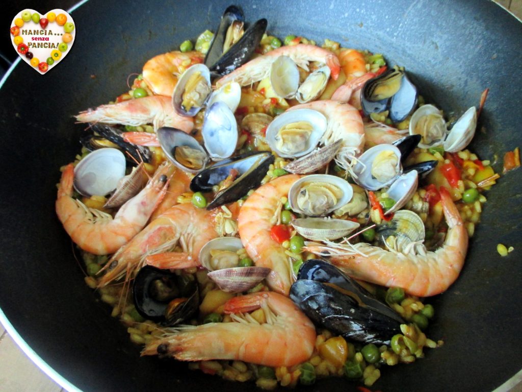Paella de frutos do mar, Coma sem Barriga