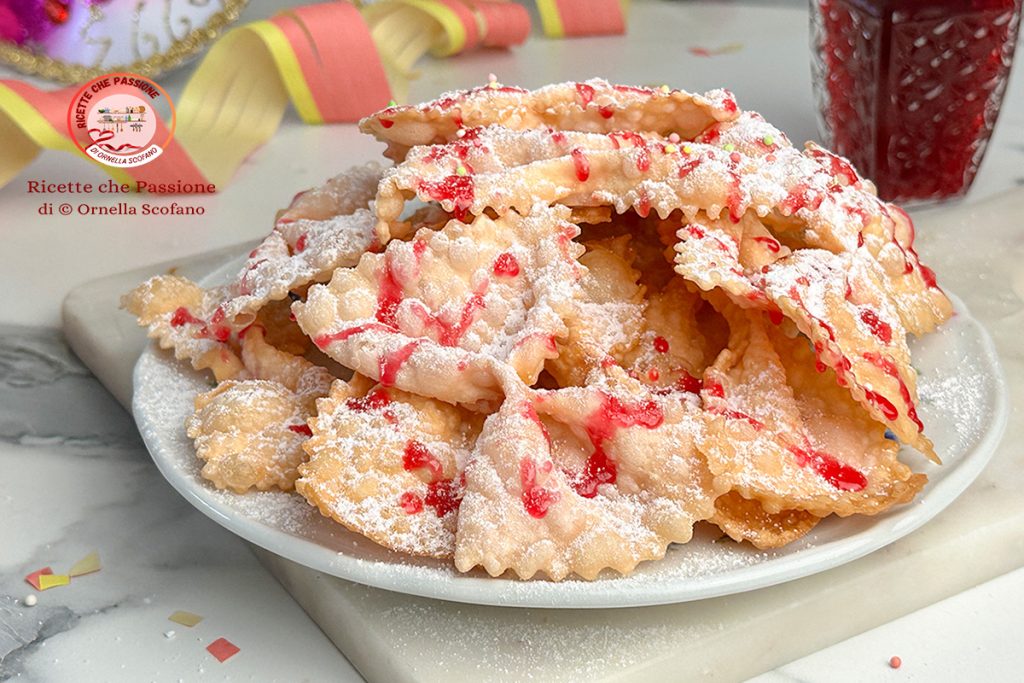 receita floquinhos de carnaval: le frappe marchigiane all'alchermes