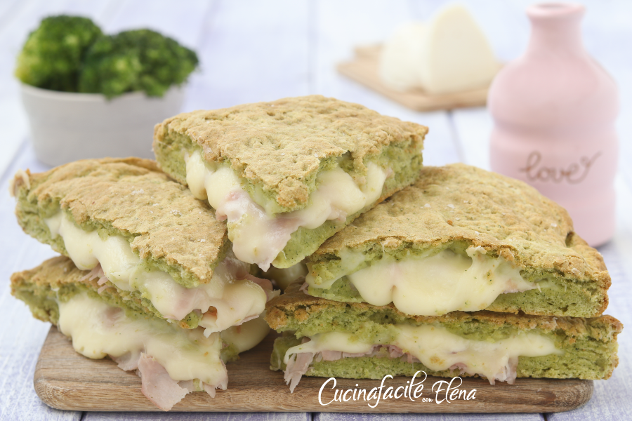 Focaccia de brócolis