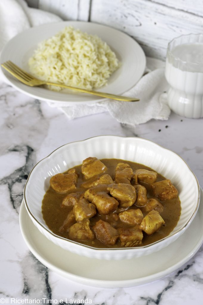 frango ao curry sem lactose