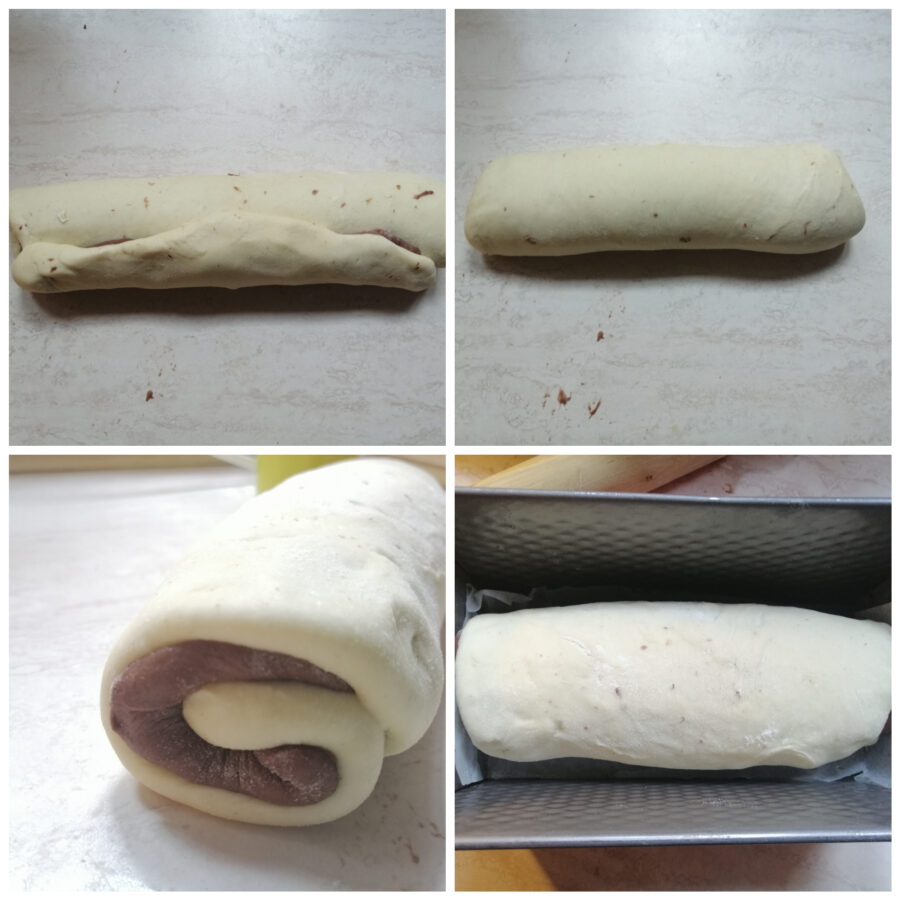 Torradinhas bicolor de cacau com azeite de oliva