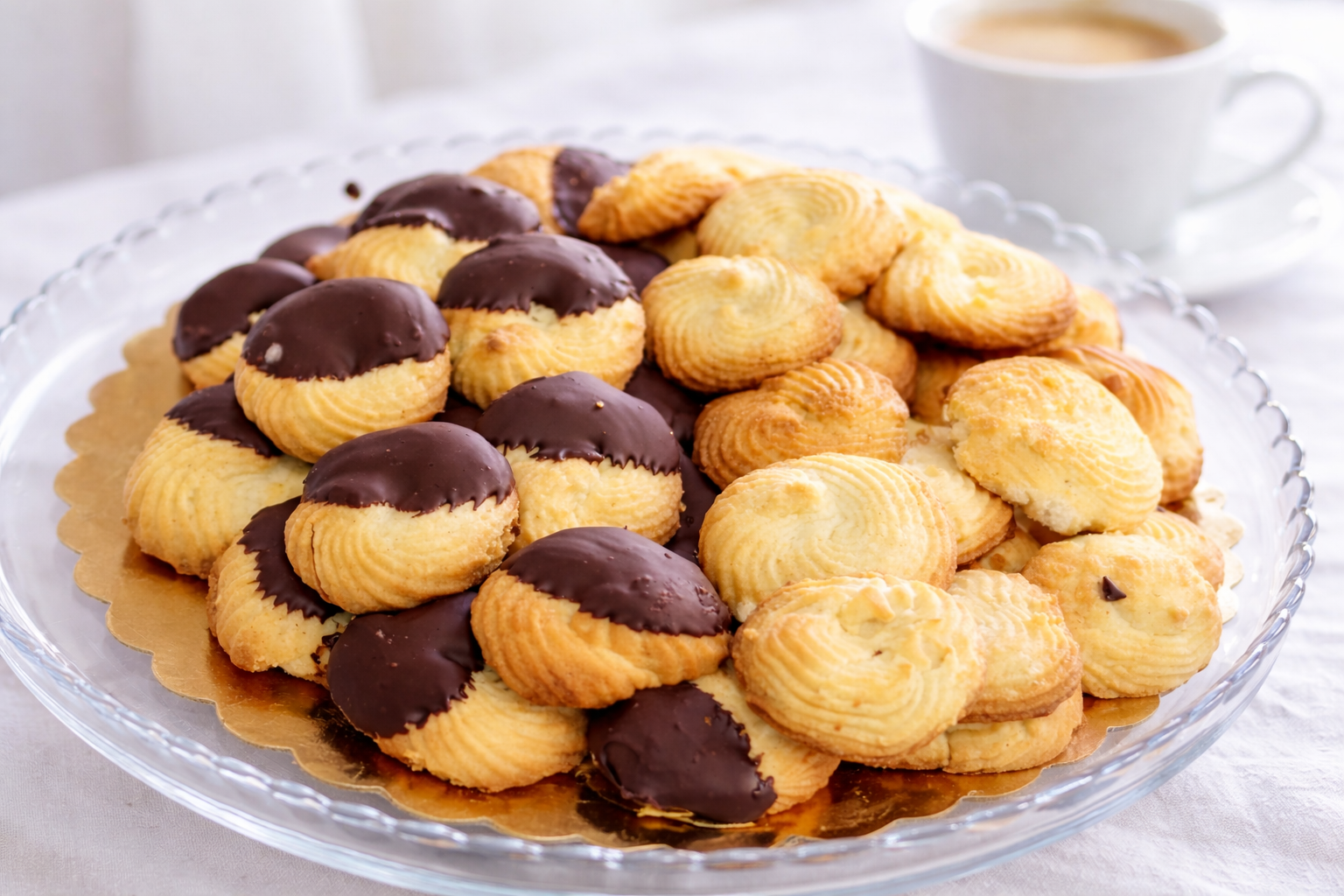 Biscoitos de manteiga sem glúten: meneghini fáceis