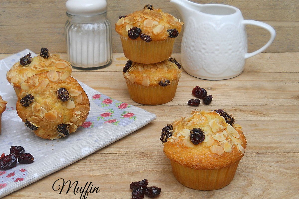Muffin de cranberry