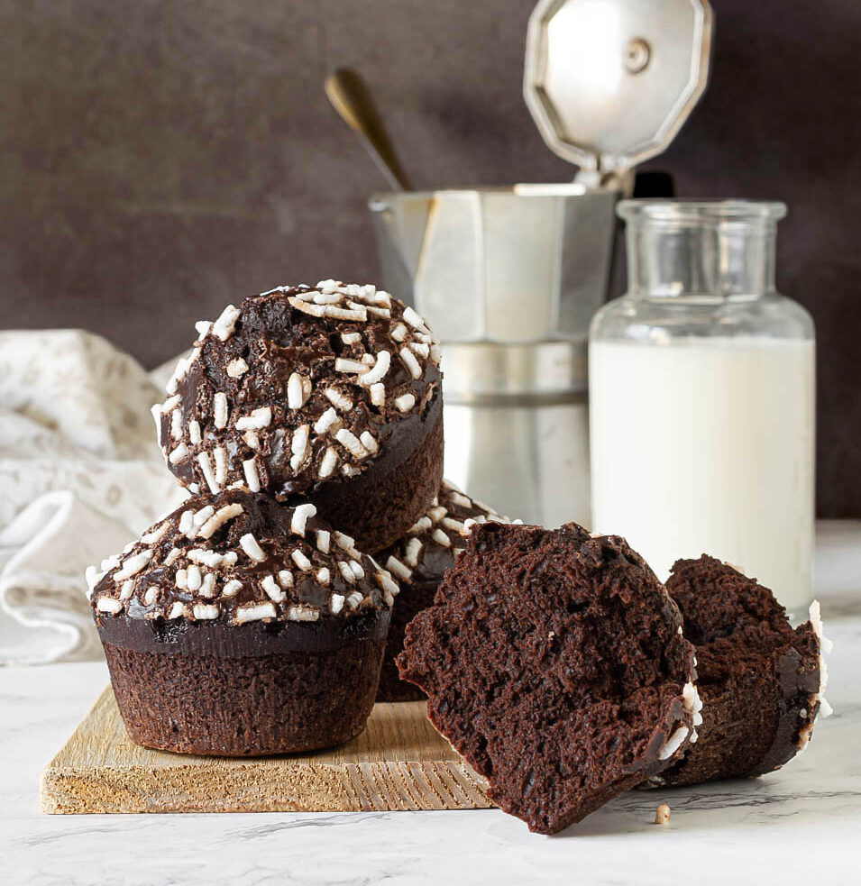 Muffin light de chocolate