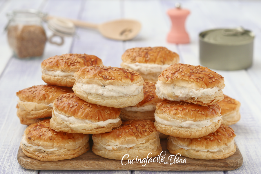 Pãezinhos de massa folhada