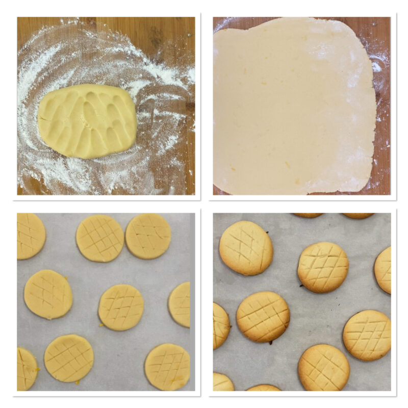 Biscoitos de massa frolla com limão receita da vovó